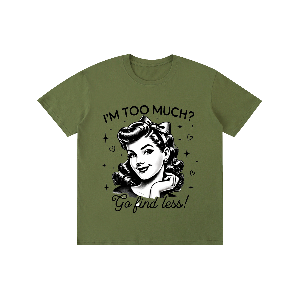 Too Much Unisex Cotton Tee