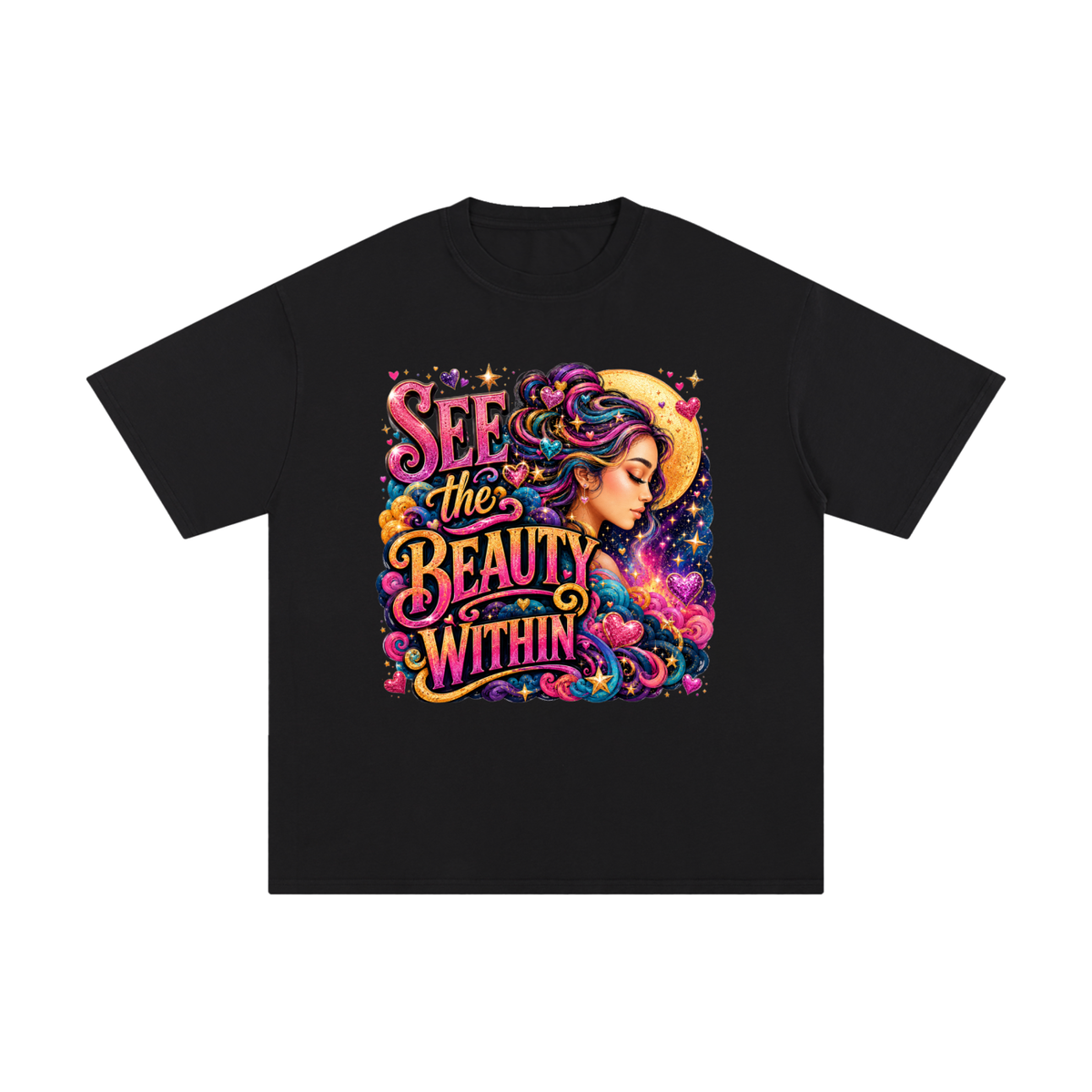 Beauty Starts Within Cotton Tee