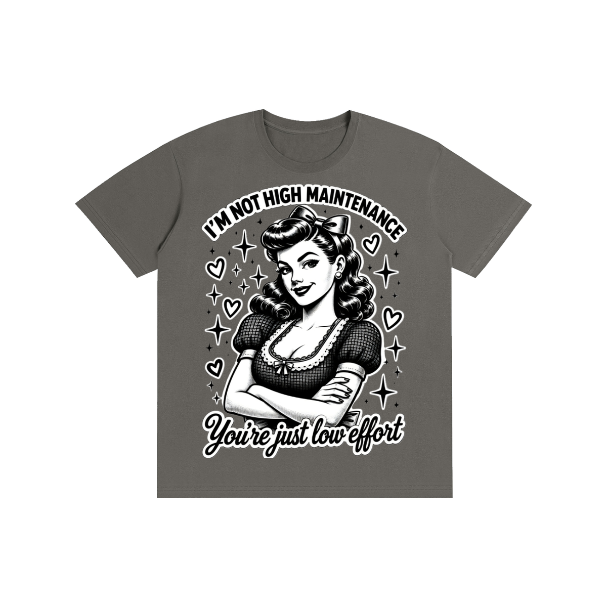 High Maintenance Unisex Cotton Tee