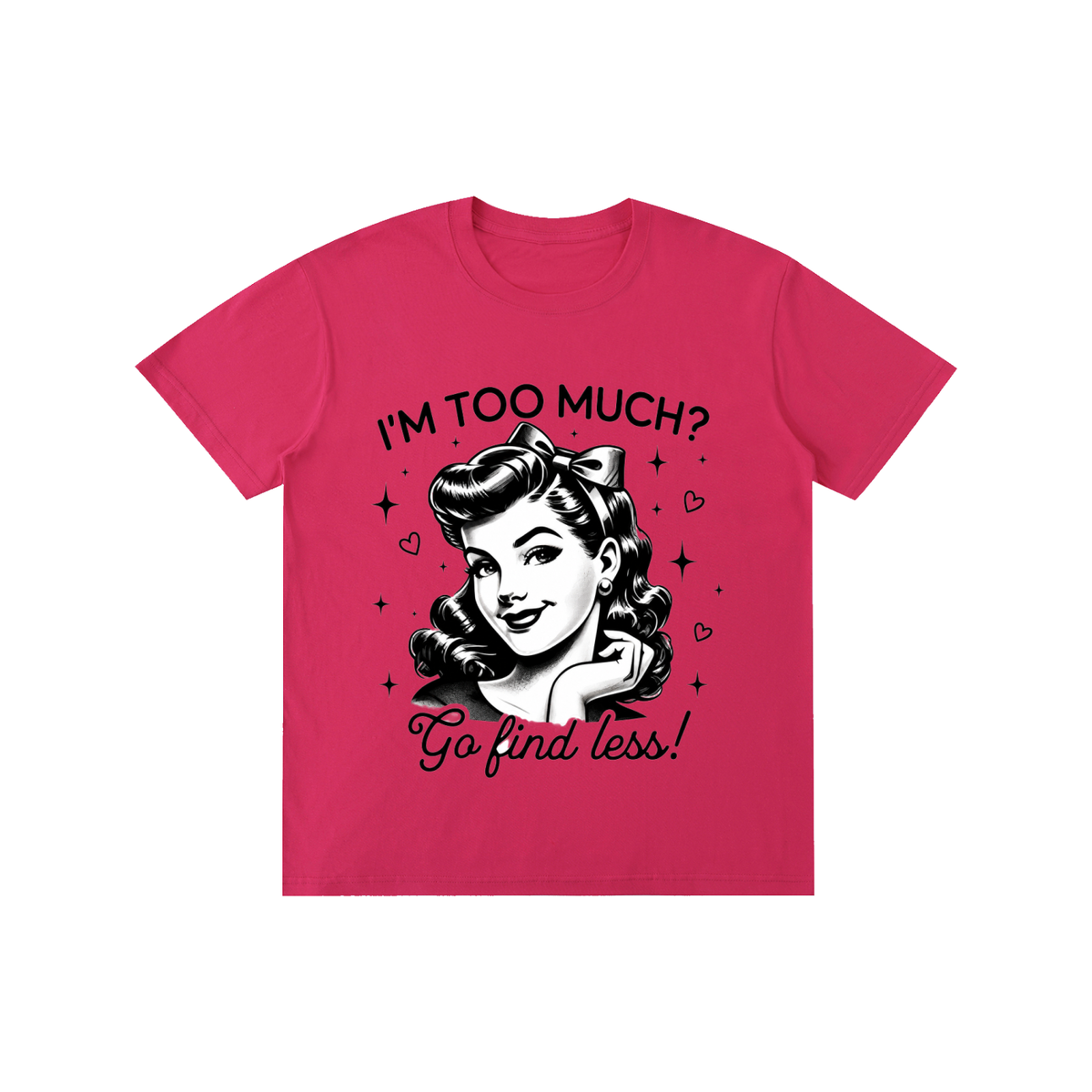 Too Much Unisex Cotton Tee