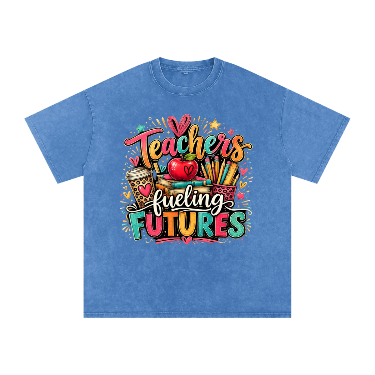 Teachers Fueling Futures Oversized Graphic Tee