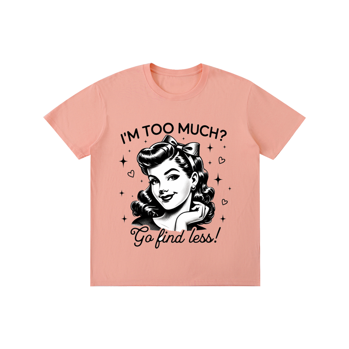Too Much Unisex Cotton Tee