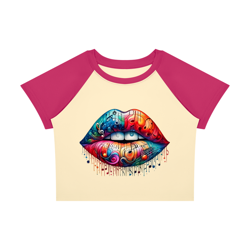 Women’s Raglan Color Block Baby T-Shirt