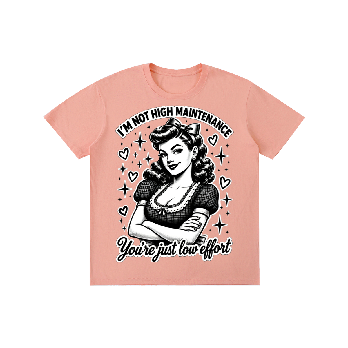High Maintenance Unisex Cotton Tee