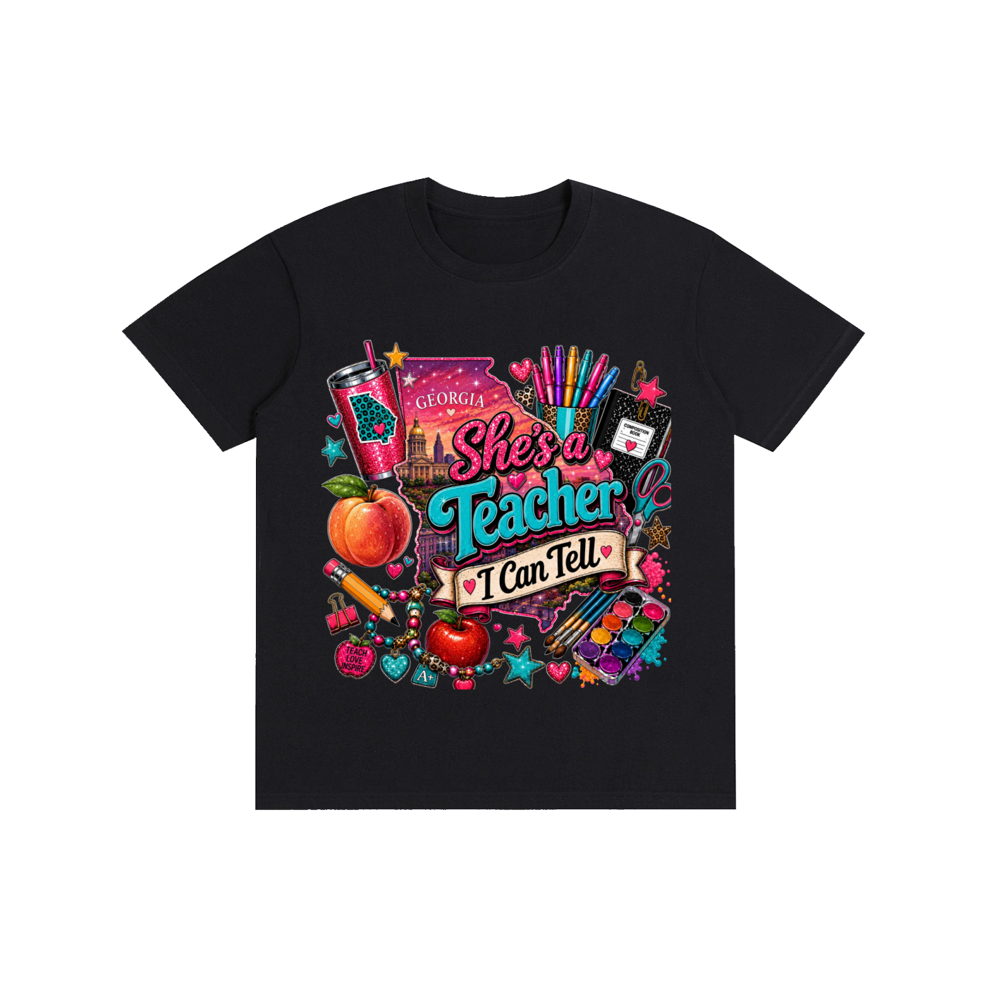 GA "she's a teacher" Unisex T-Shirt