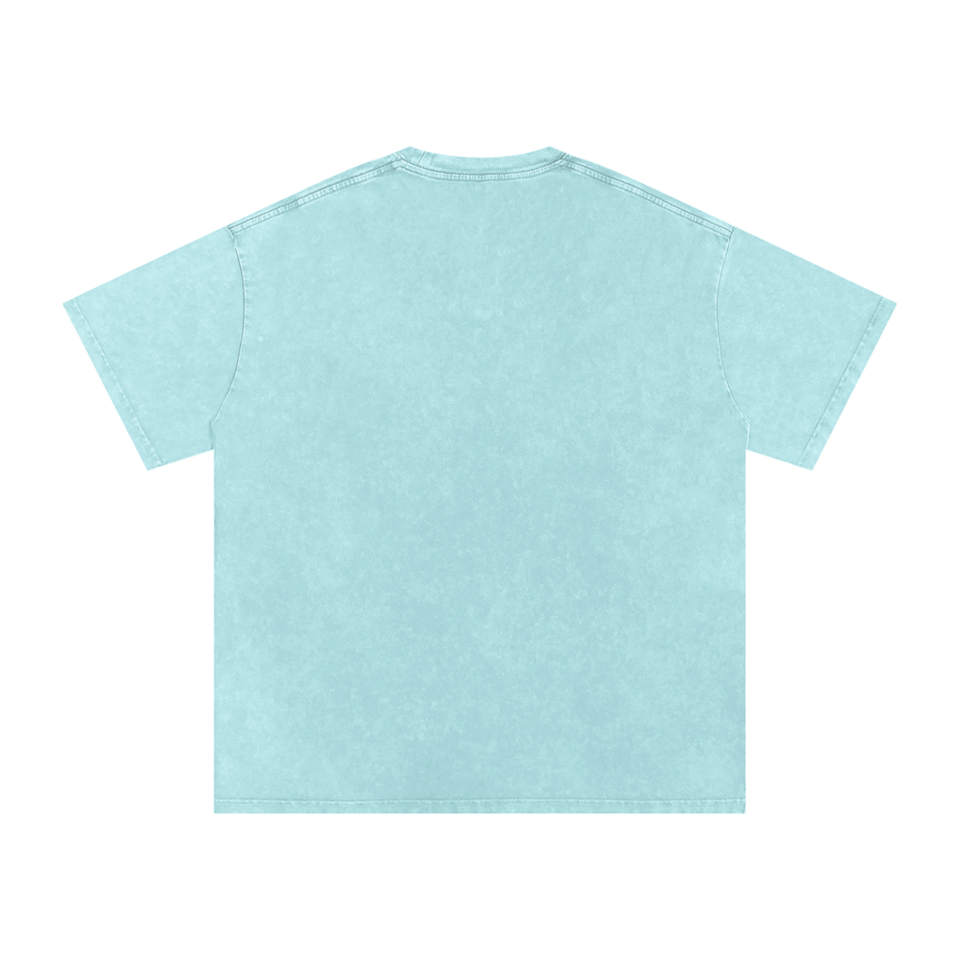 "Space" Snow Washed Oversized Cotton T-Shirt