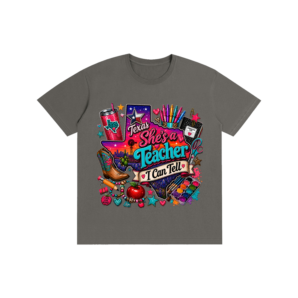Texas "she's a teacher" Unisex T-Shirt