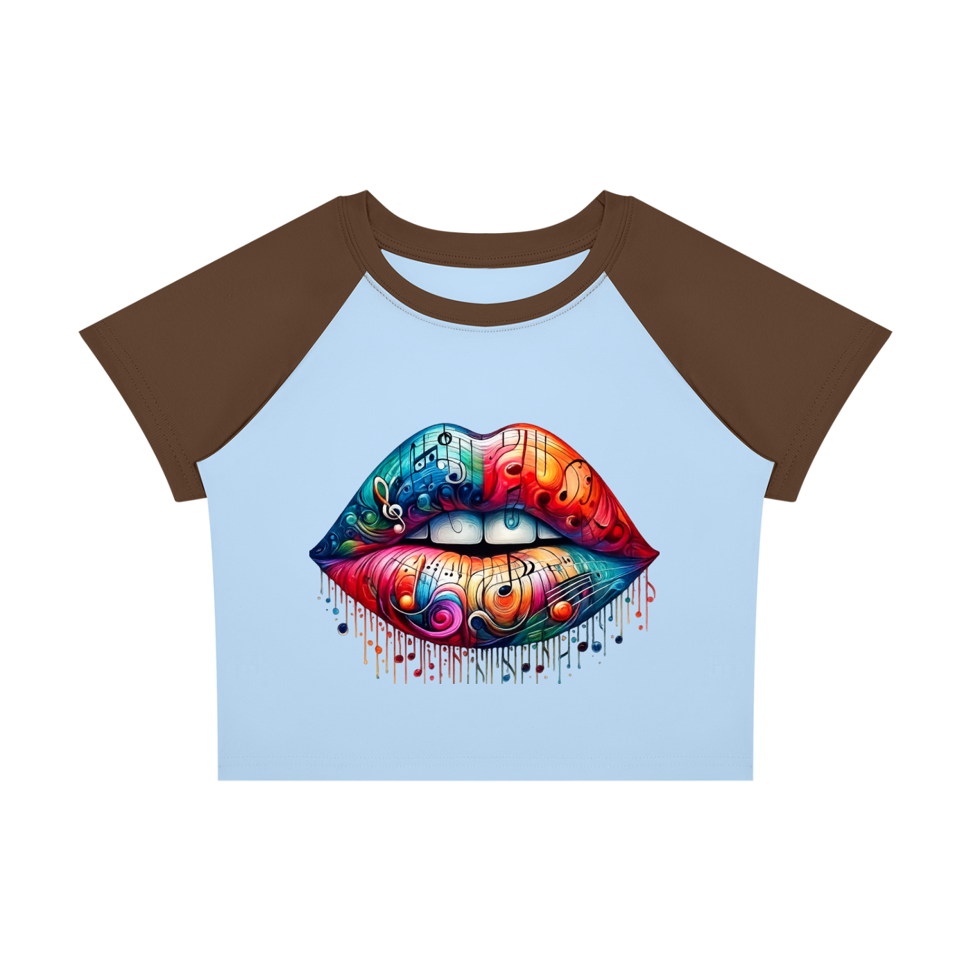 Women’s Raglan Color Block Baby T-Shirt