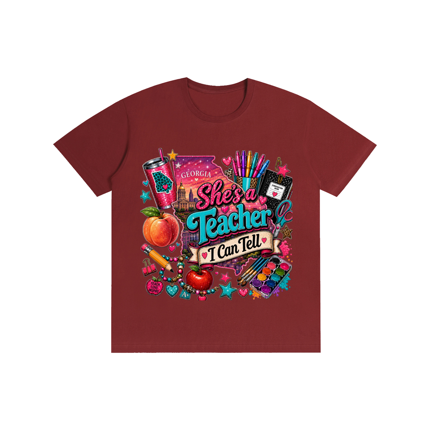 GA "she's a teacher" Unisex T-Shirt