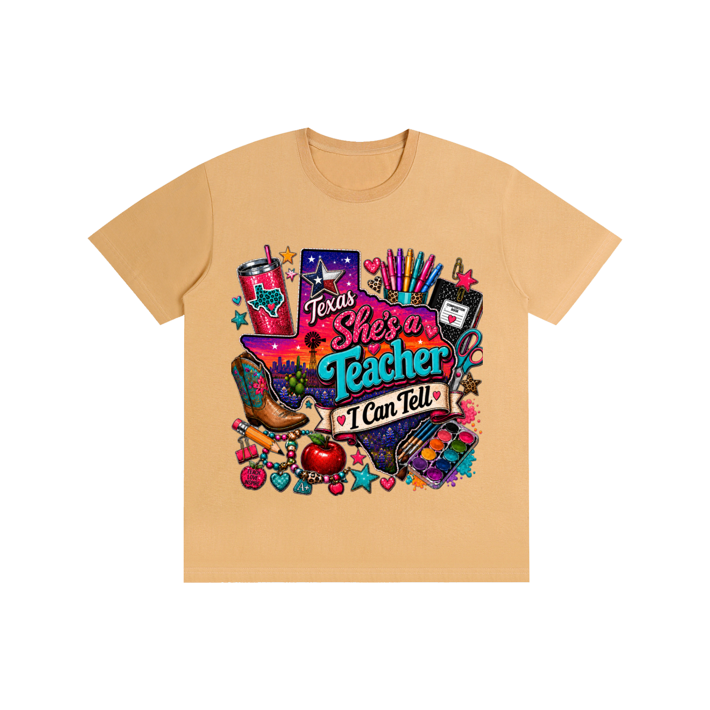 Texas "she's a teacher" Unisex T-Shirt
