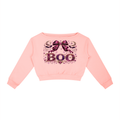 BOO Women's Off-Shoulder Sweatshirt
