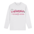 Not All Heroes Wear Capes long sleeve tee featuring a heartbeat design and stethoscope graphic.