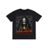 Halloween cotton tee sky blue graphic shirt