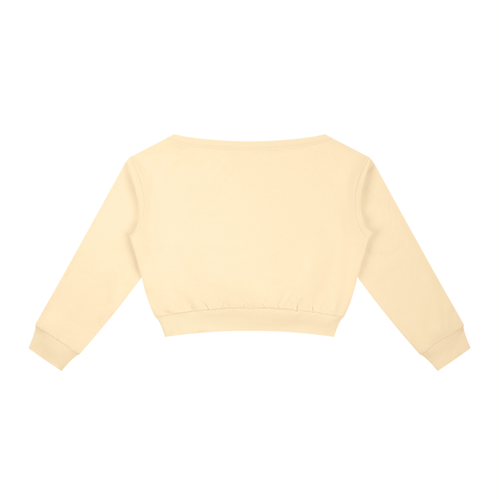 BOO Women's Off-Shoulder Sweatshirt