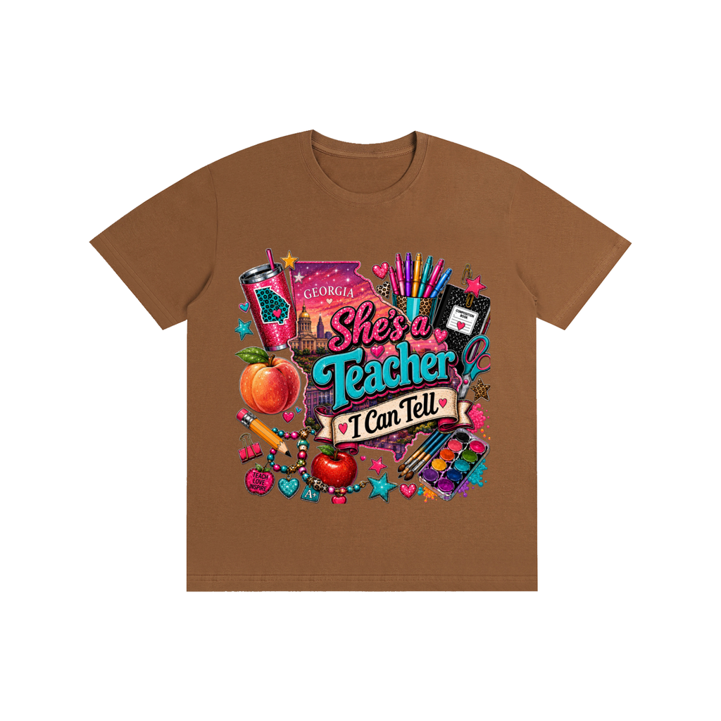 GA "she's a teacher" Unisex T-Shirt
