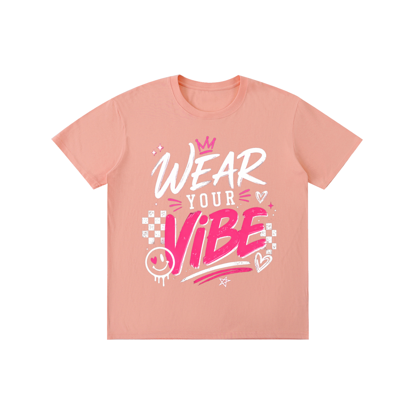 "Vibe Check" Pure Cotton Unisex T-Shirt