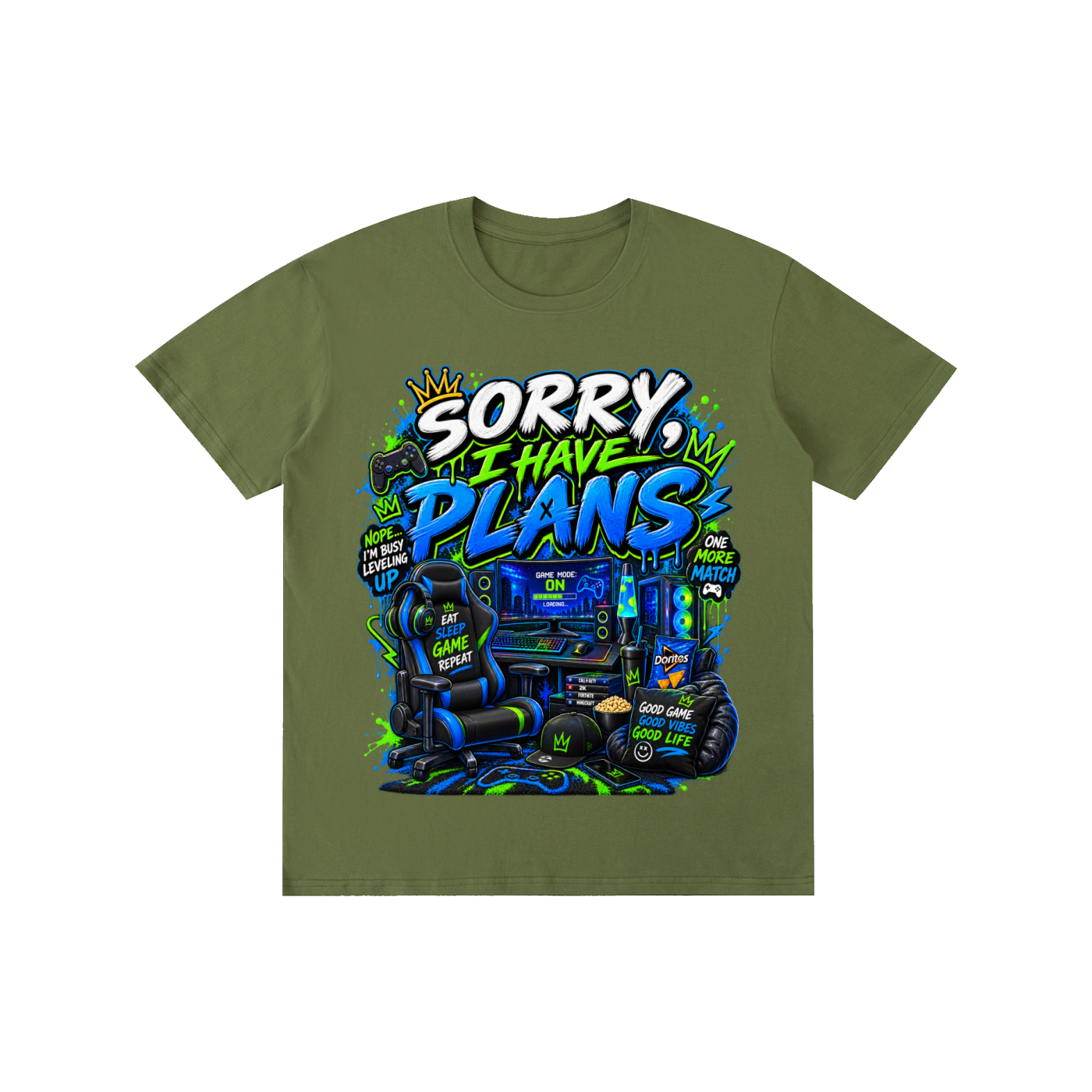 Sorry, I'm Gaming Classic Cotton Tee