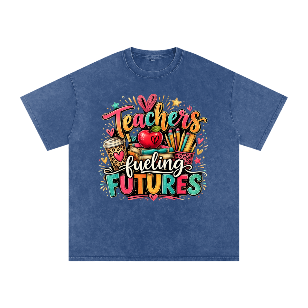 Teachers Fueling Futures Oversized Graphic Tee