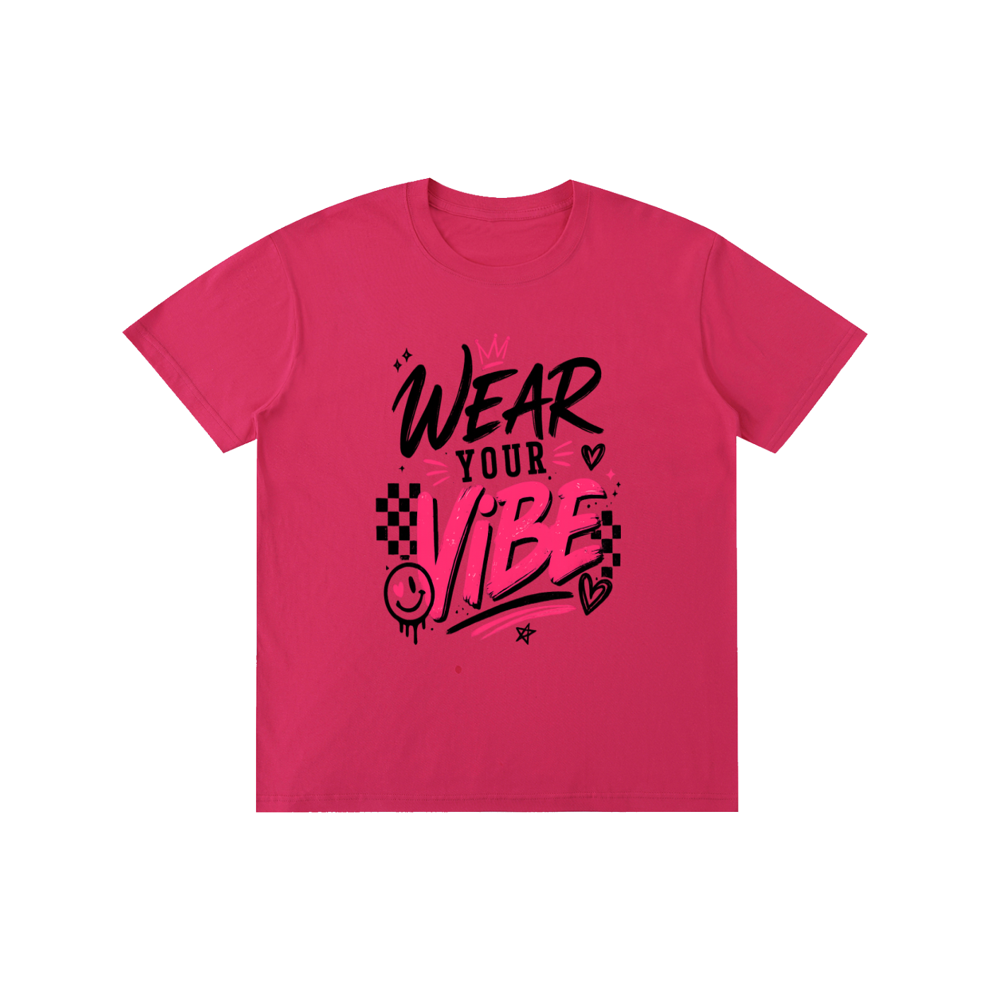 "Vibe Check" Pure Cotton Unisex T-Shirt