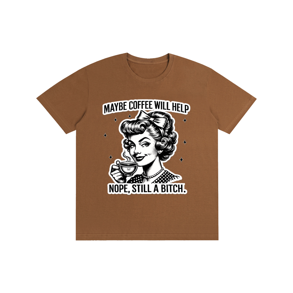 "Coffee 1st" Pure Cotton Unisex T-Shirt