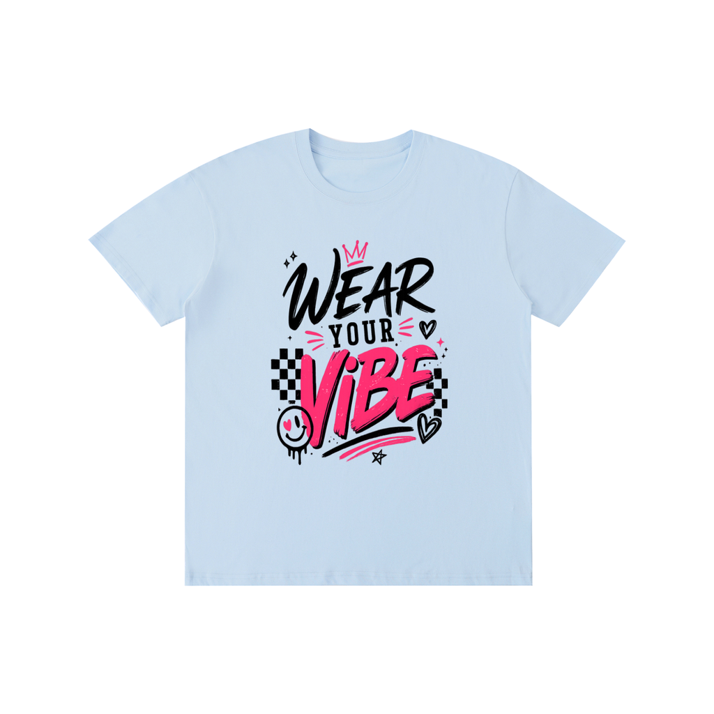 "Vibe Check" Pure Cotton Unisex T-Shirt