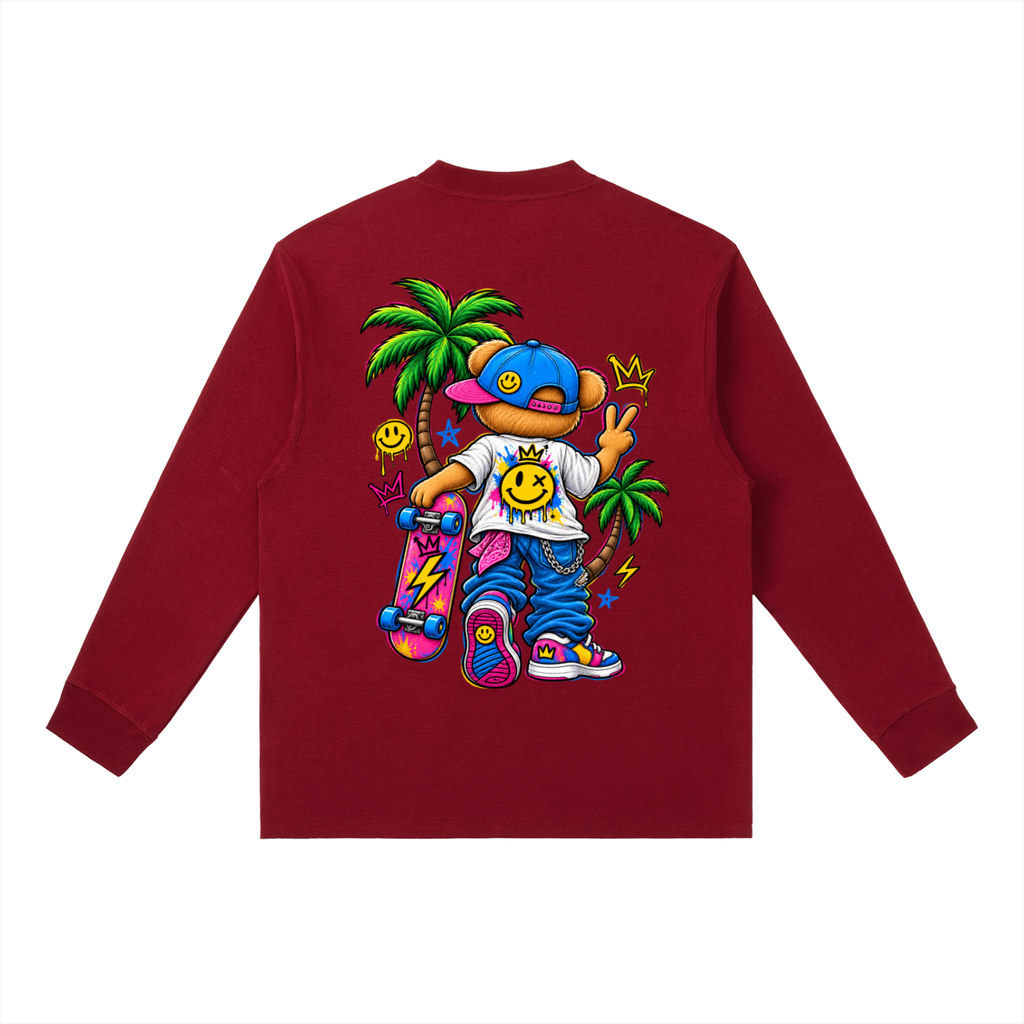 "Peace teddy" Long-Sleeve T-Shirt