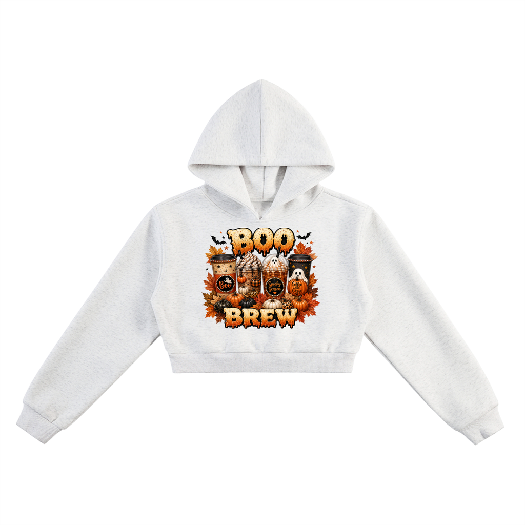 Brew Cropped Hoodie