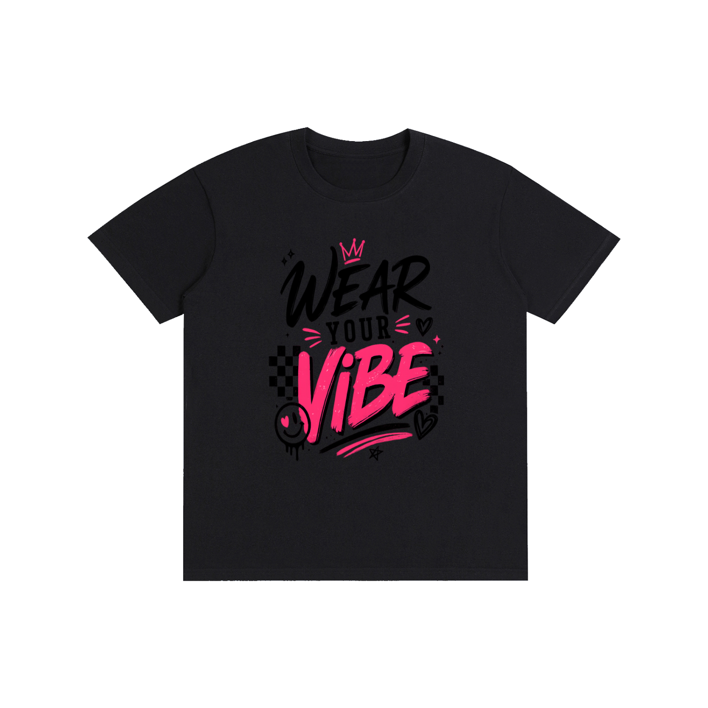 "Vibe Check" Pure Cotton Unisex T-Shirt