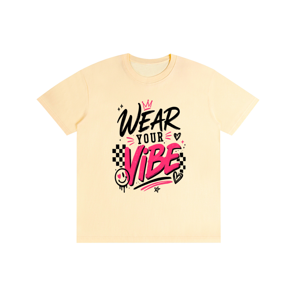 "Vibe Check" Pure Cotton Unisex T-Shirt