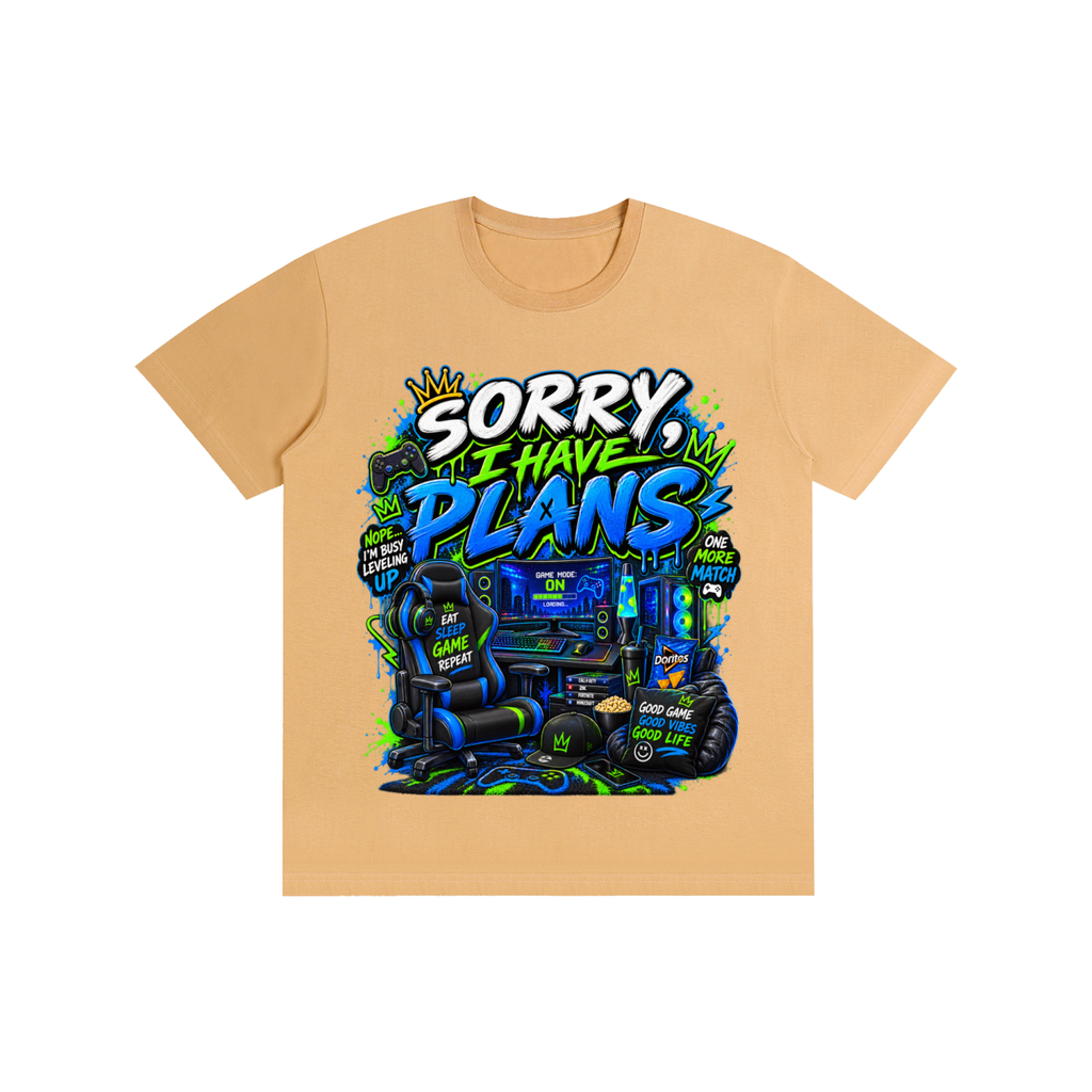 Sorry, I'm Gaming Classic Cotton Tee