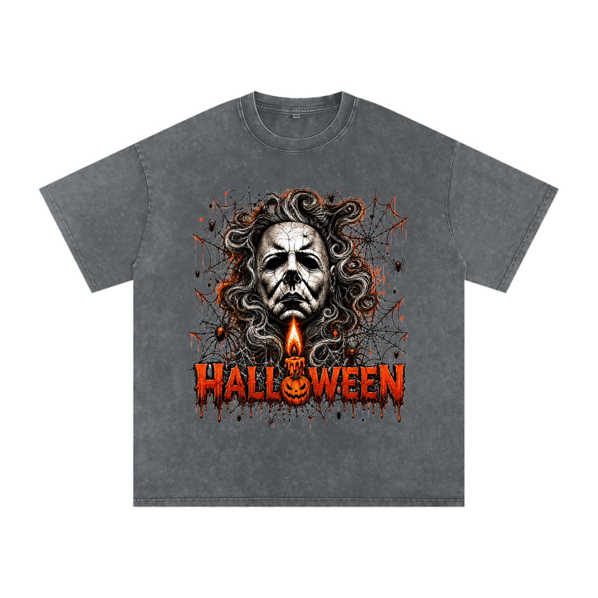 Vintage Halloween t-shirt oversized streetwear