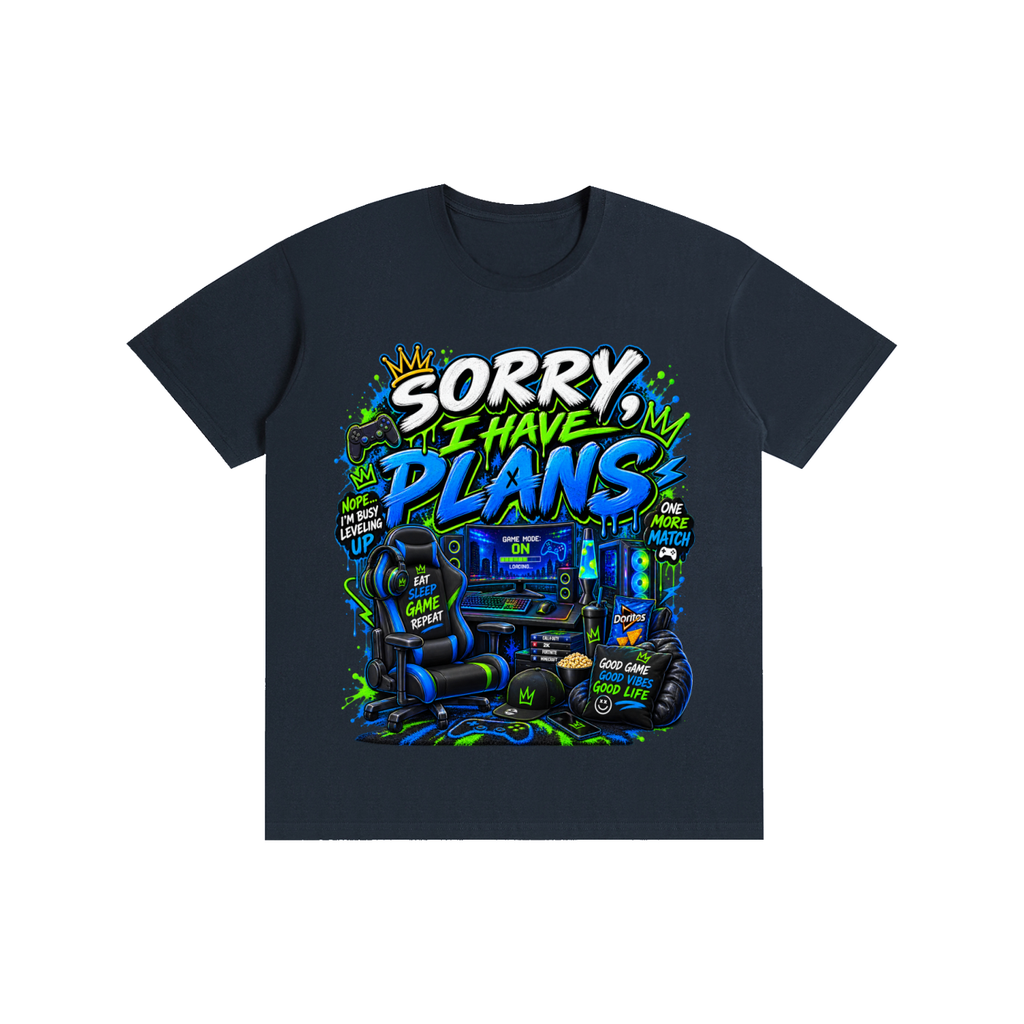 Sorry, I'm Gaming Classic Cotton Tee