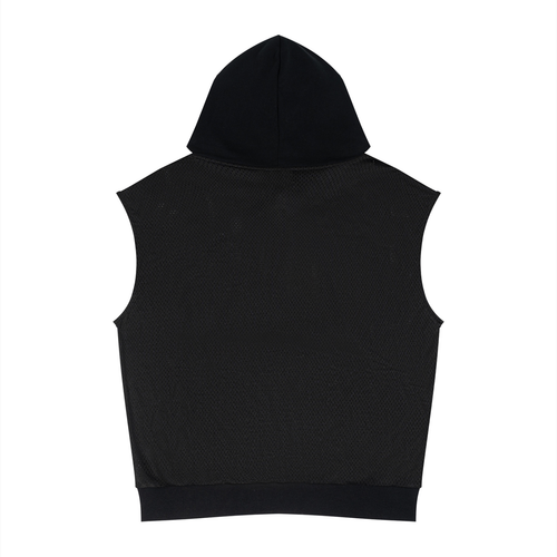 "I Attract" Unisex Panel Mesh Sleeveless Hoodie