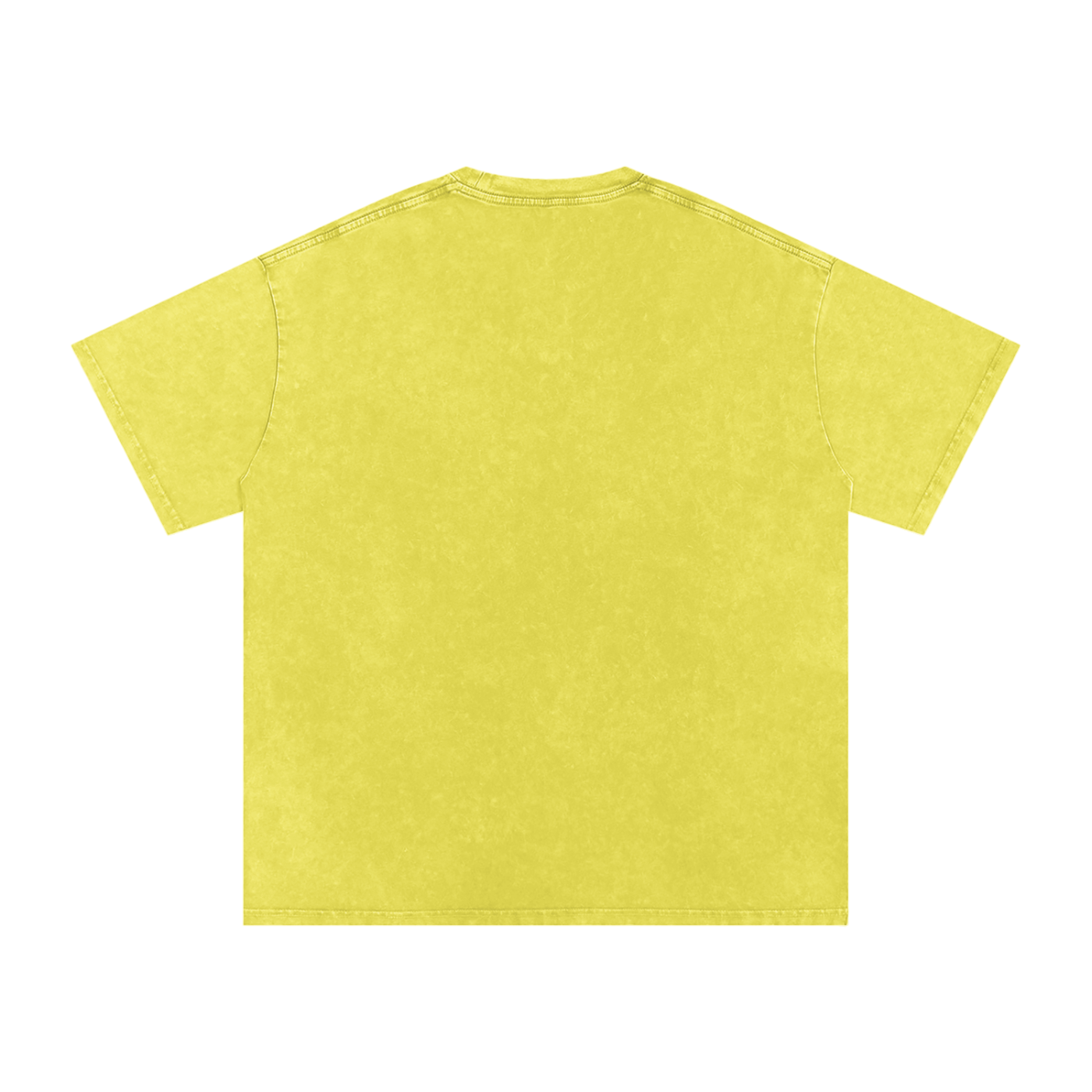 "Space" Snow Washed Oversized Cotton T-Shirt