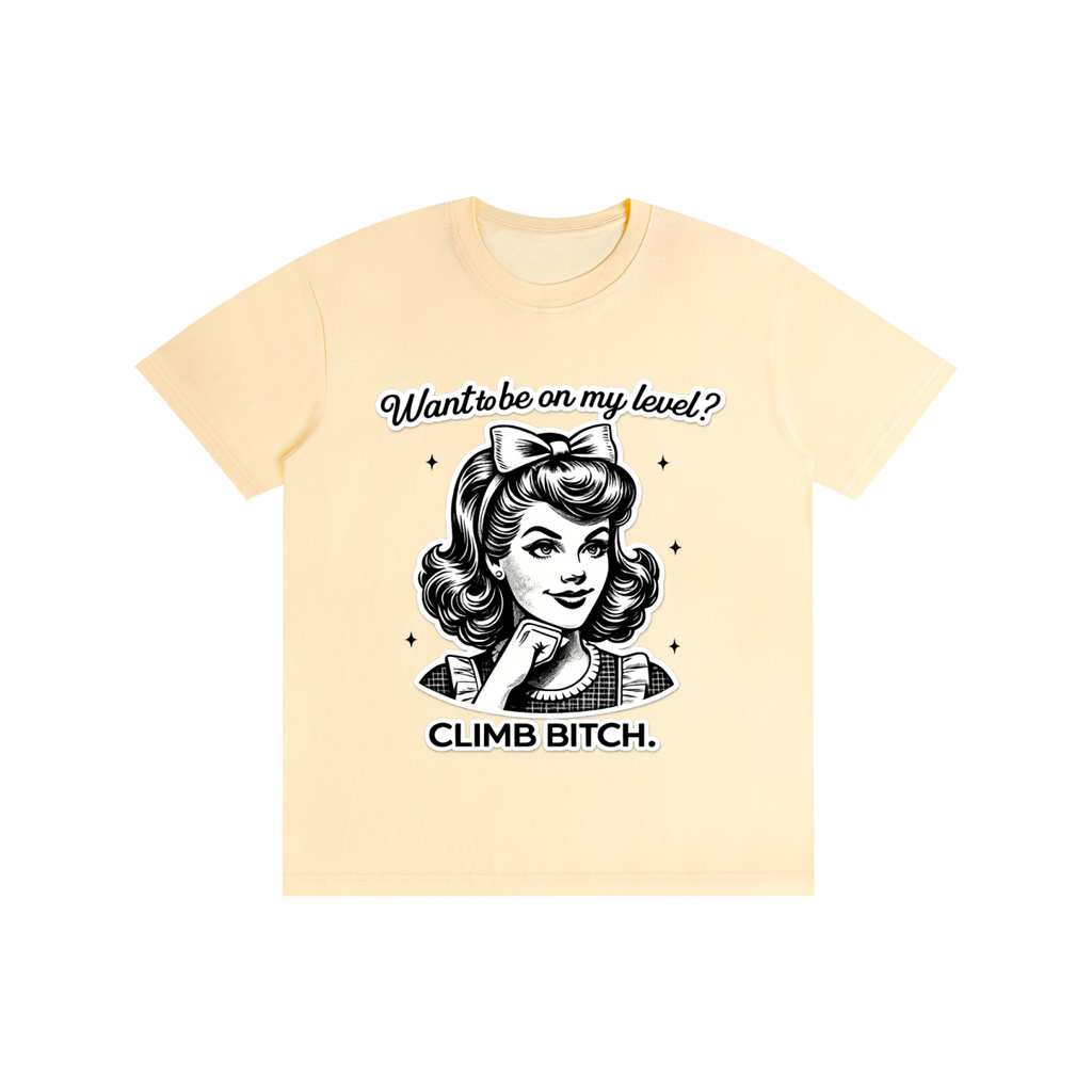 "Level Up" Pure Cotton Unisex T-Shirt