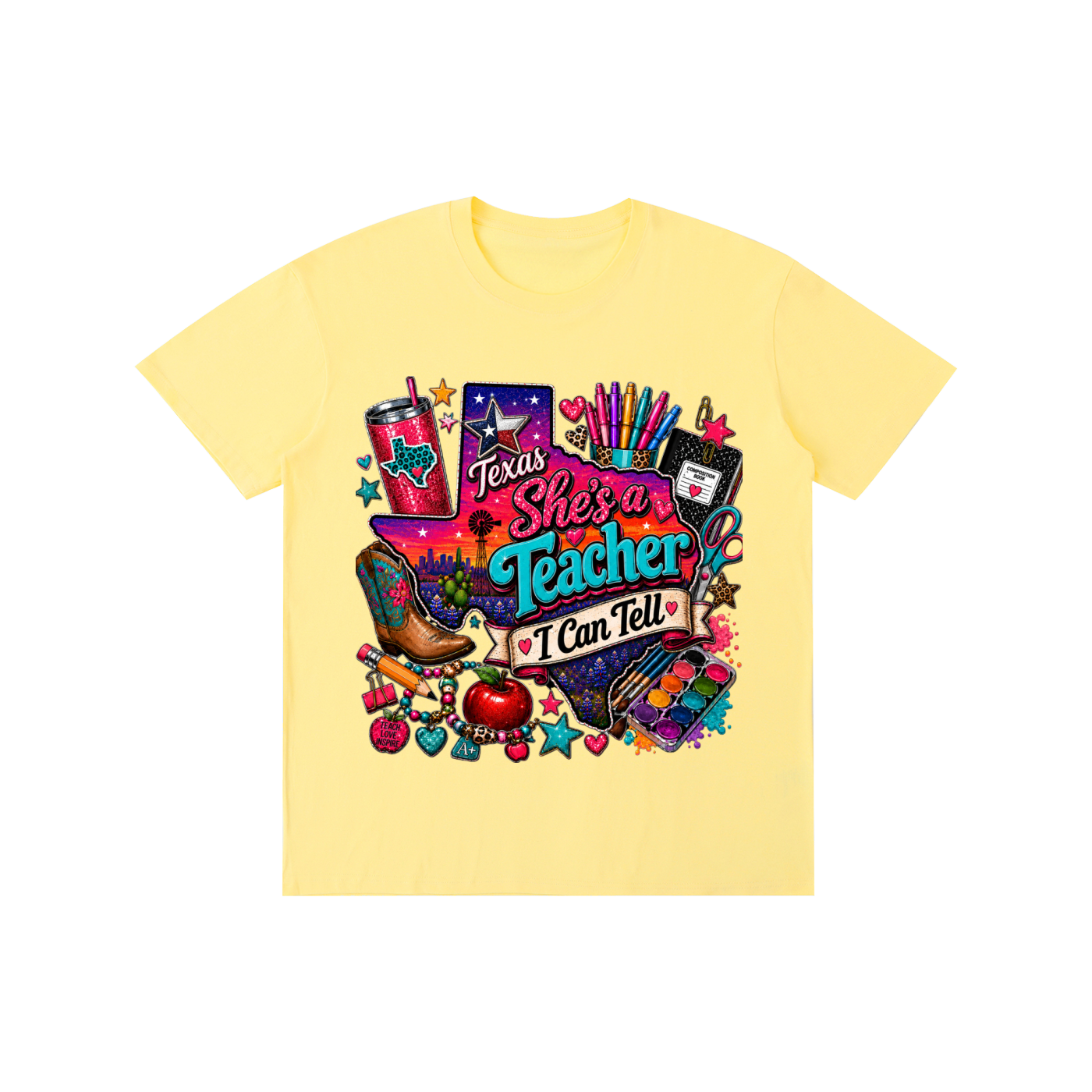 Texas "she's a teacher" Unisex T-Shirt