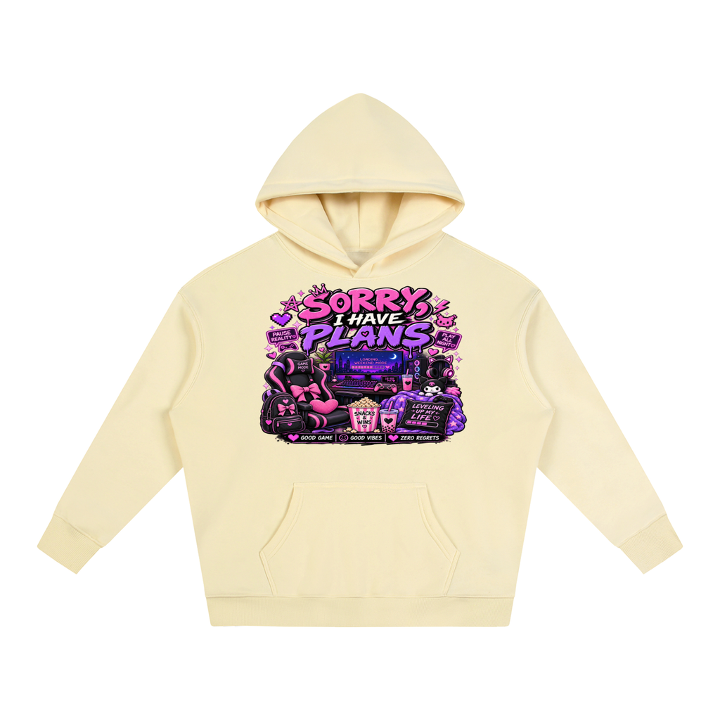 Sorry, I'm Gaming Cozy Oversized Hoodie