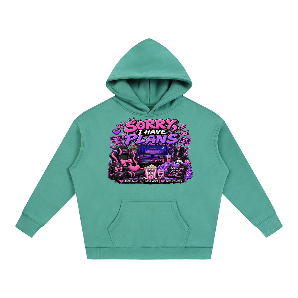 Sorry, I'm Gaming Cozy Oversized Hoodie