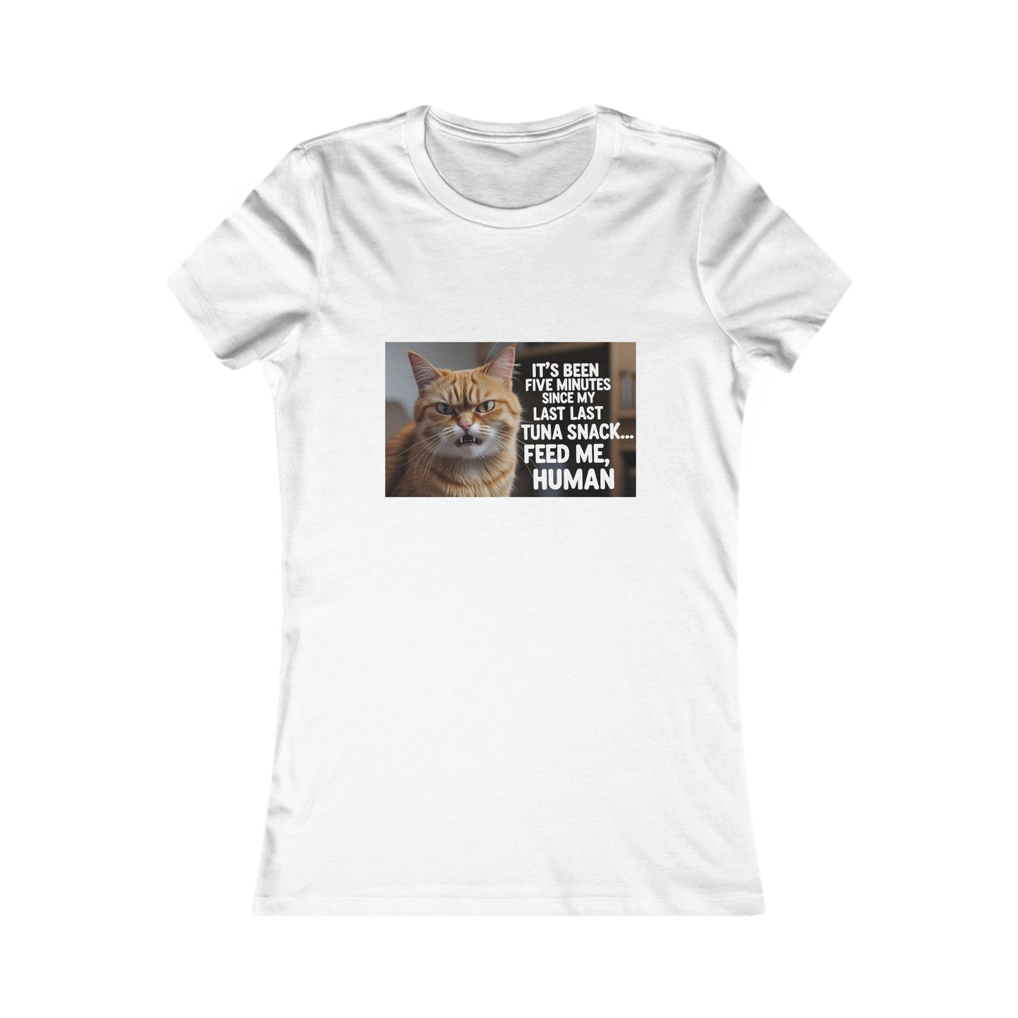 Funny Cat Women's Tee, Cat Lover Gift, Humor Shirt, Animal Tee, Birthday Present, Pet Owner Apparel, Cute Cat Graphic Tee