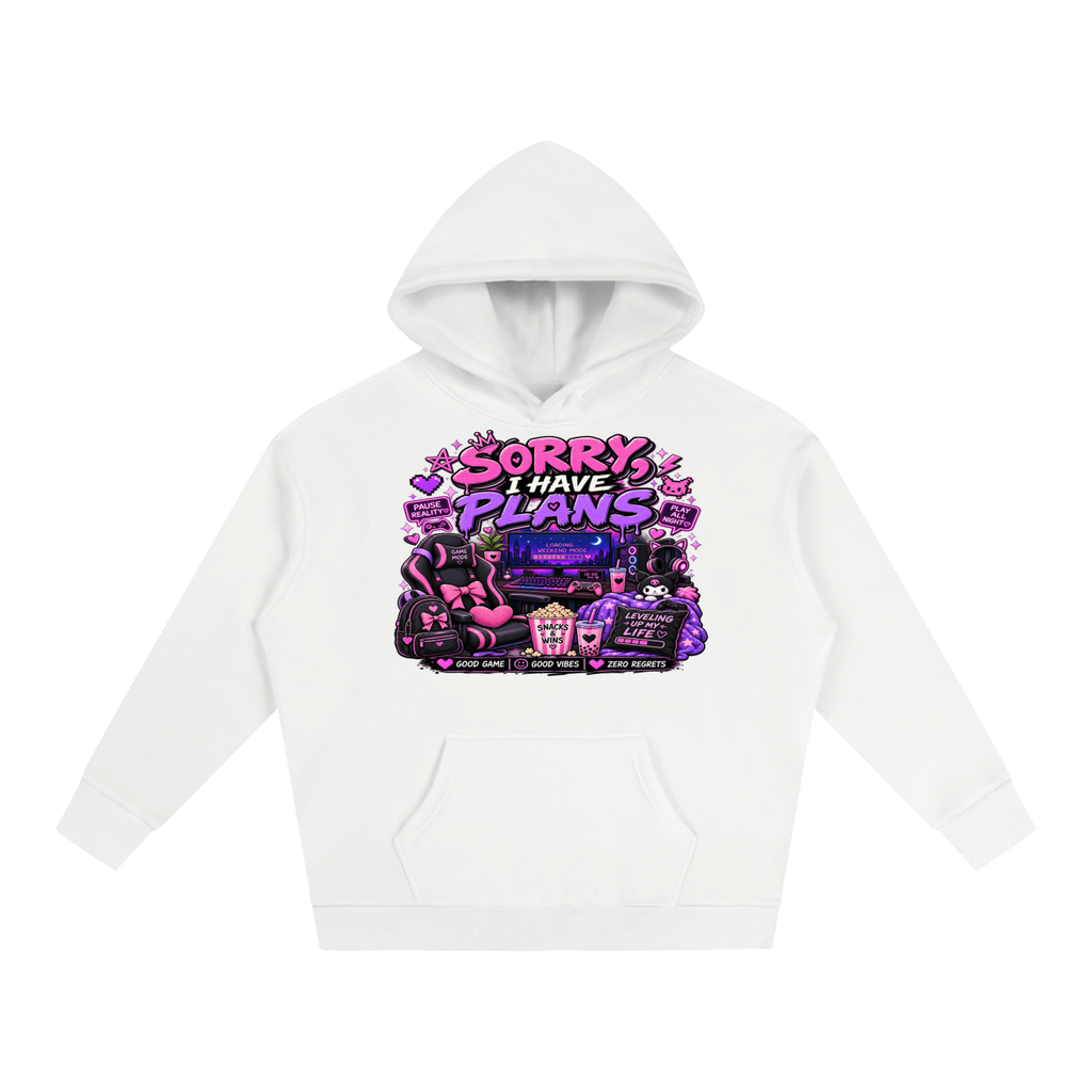 Sorry, I'm Gaming Cozy Oversized Hoodie