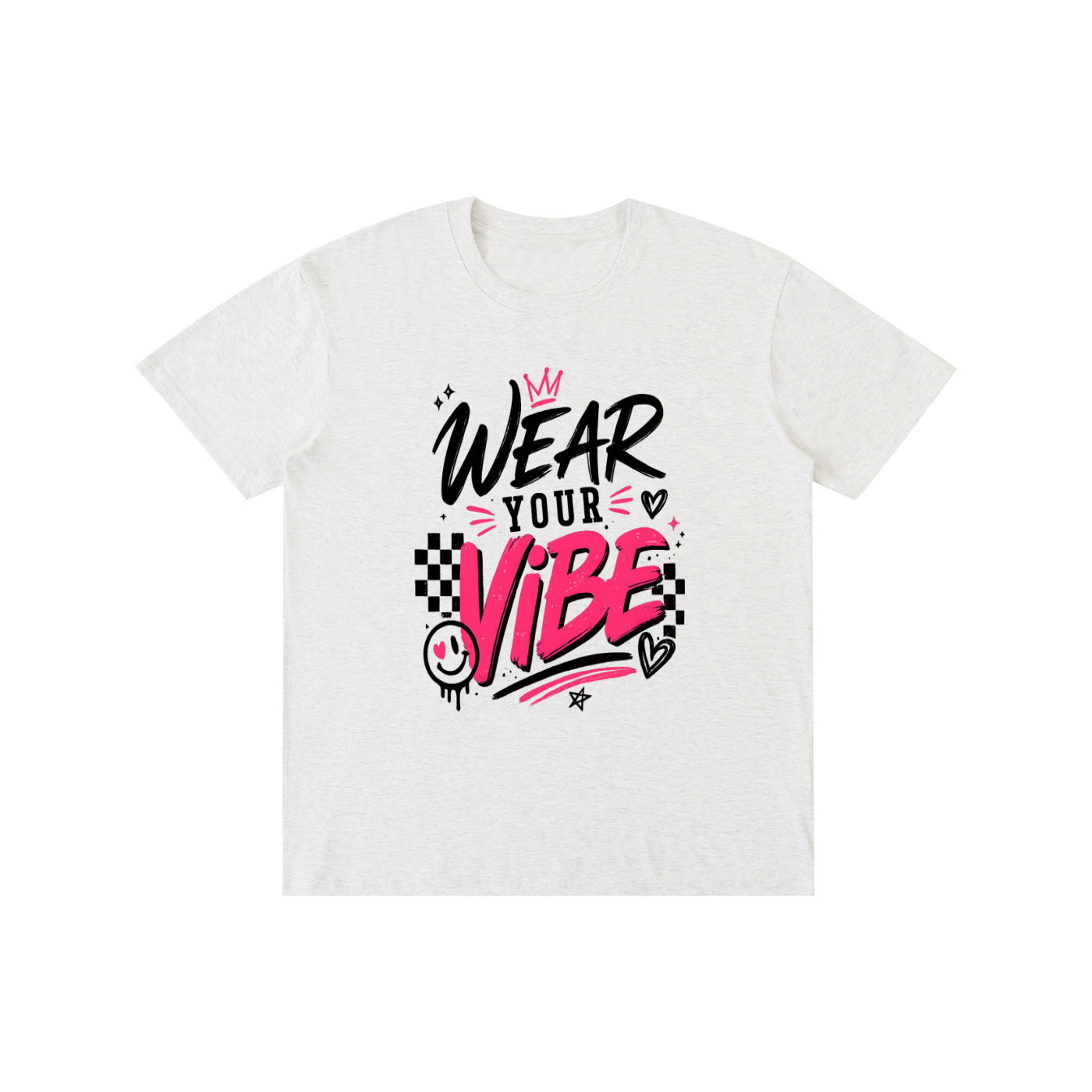 "Vibe Check" Pure Cotton Unisex T-Shirt
