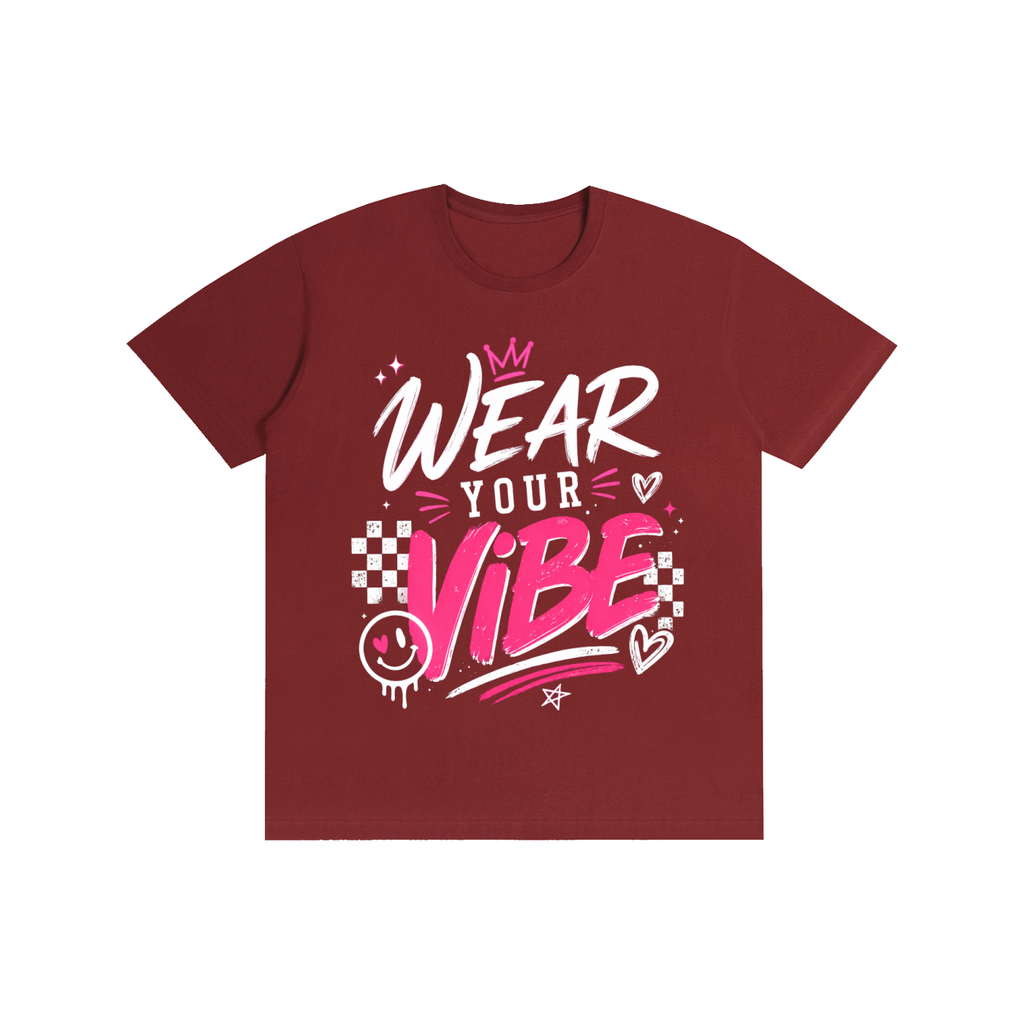 "Vibe Check" Pure Cotton Unisex T-Shirt