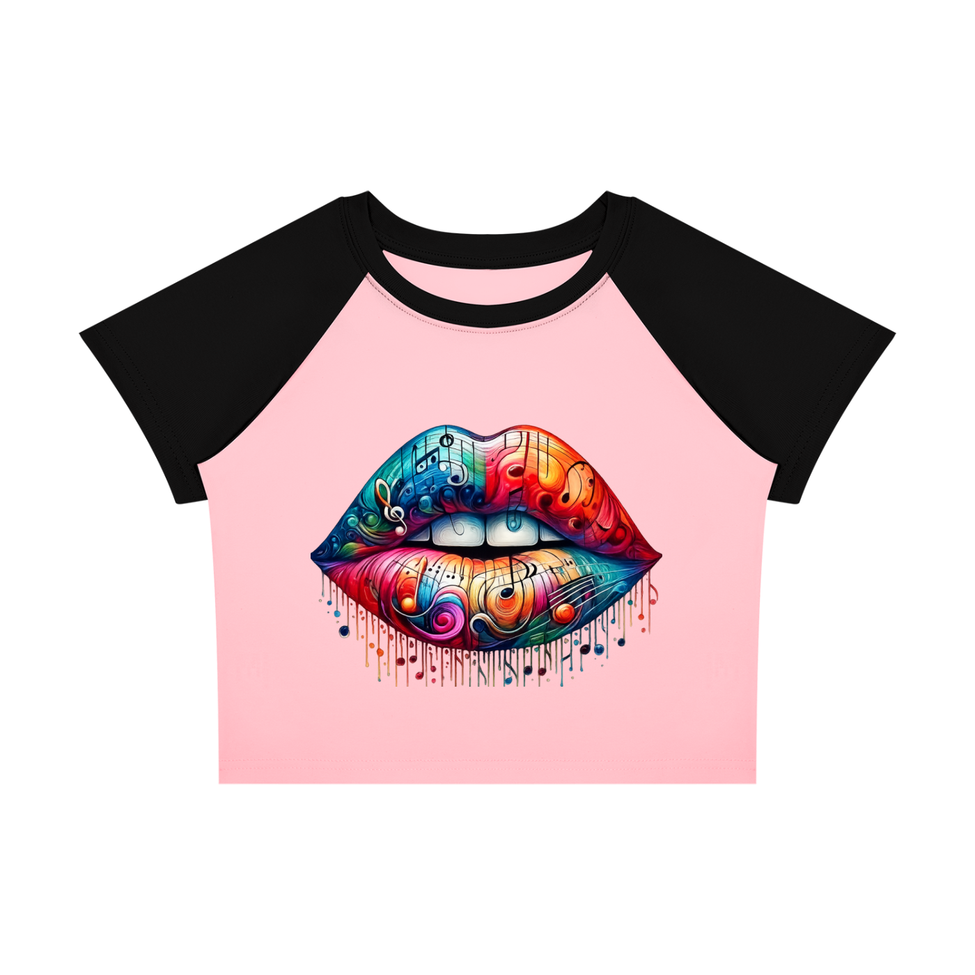 Women’s Raglan Color Block Baby T-Shirt