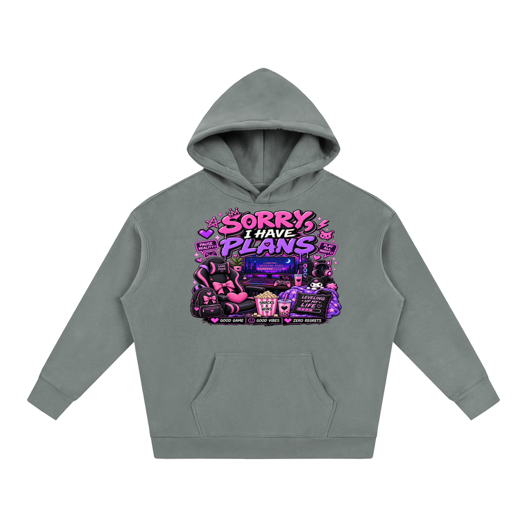 Sorry, I'm Gaming Cozy Oversized Hoodie