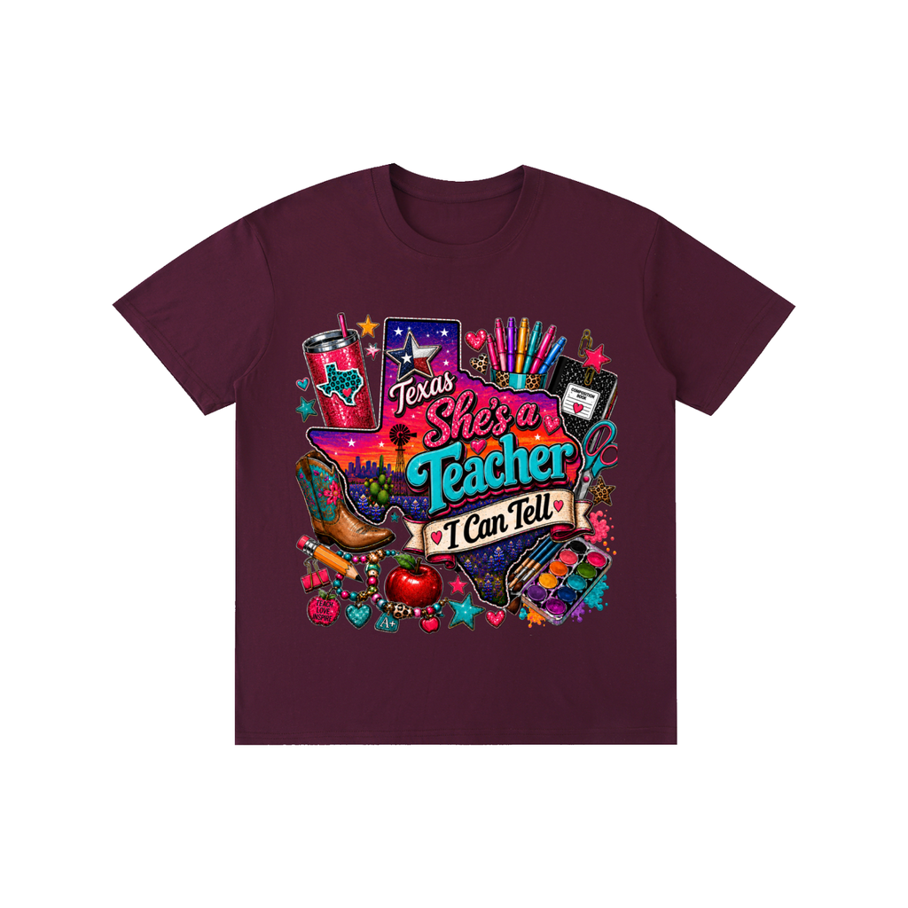 Texas "she's a teacher" Unisex T-Shirt