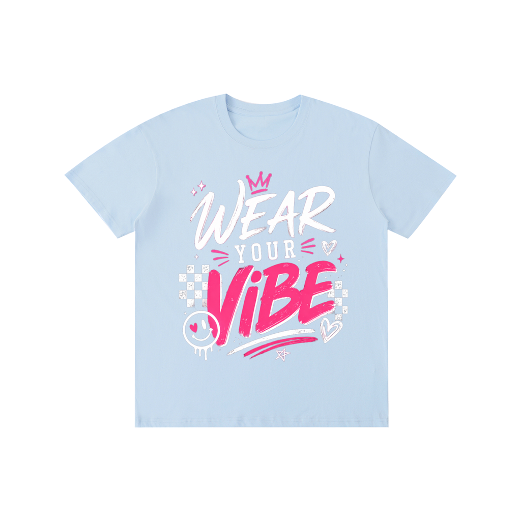 "Vibe Check" Pure Cotton Unisex T-Shirt