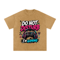 Gaming Vintage Snow-Wash Oversized Tee