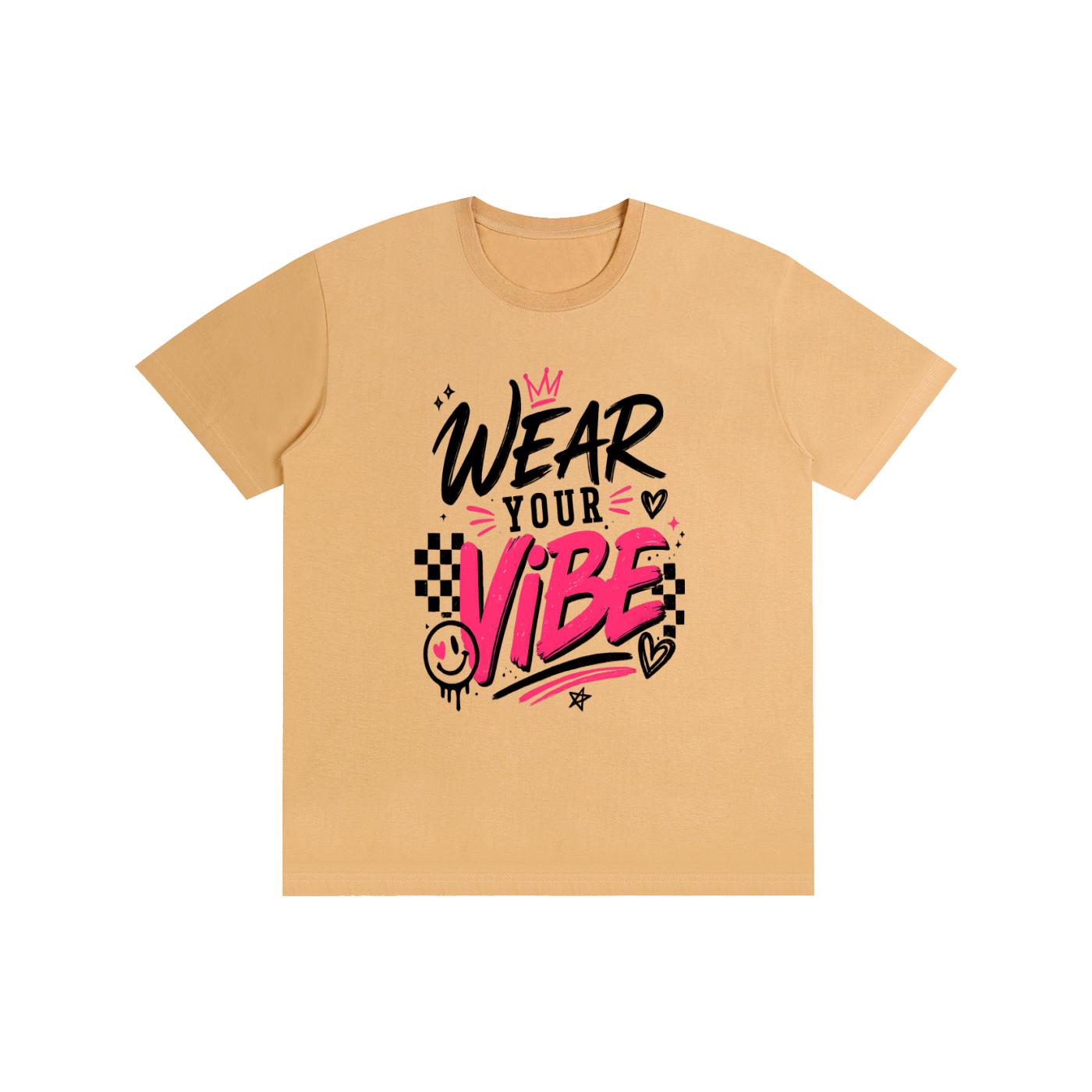 "Vibe Check" Pure Cotton Unisex T-Shirt