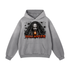 Vintage heavyweight hoodie gray cropped front