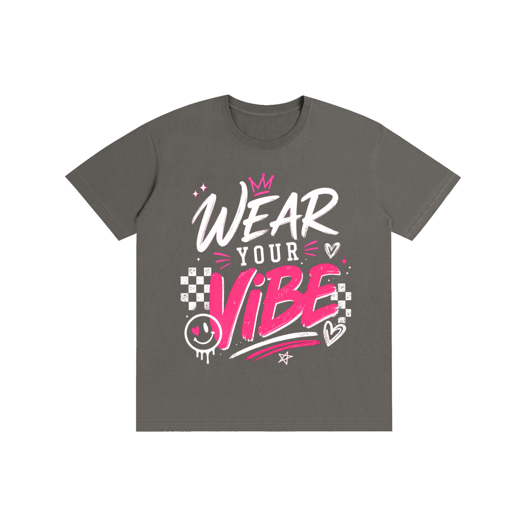 "Vibe Check" Pure Cotton Unisex T-Shirt